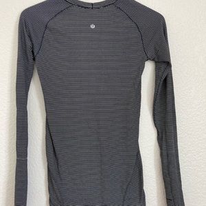 Lululemon Swiftly Long Sleeve Crew Black 6